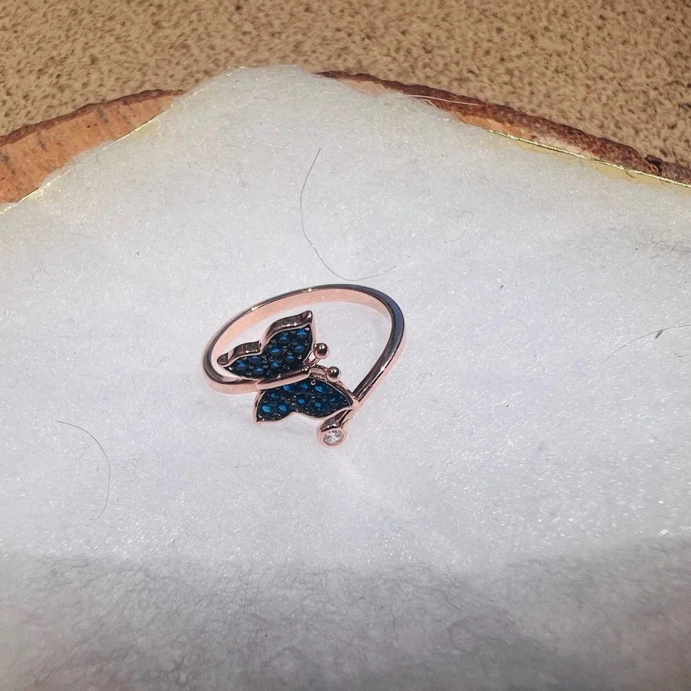 Butterfly female Sterling silver 925ring